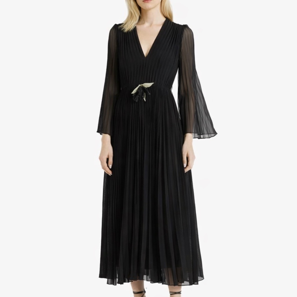 ZIMMERMANN - Sunray Pleated Sleeve Midi Dress